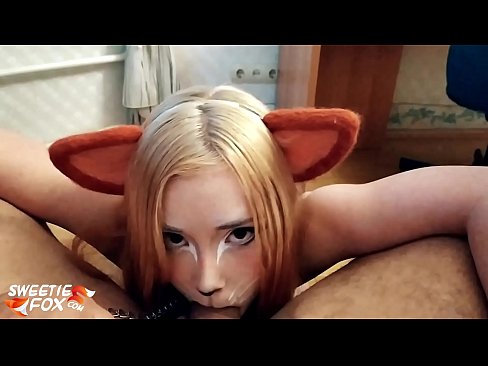❤️ Kitsune กลืนกระเจี๊ยวและหลั่งในปากของเธอ ️ วิดีโอเซ็กส์ ที่เรา